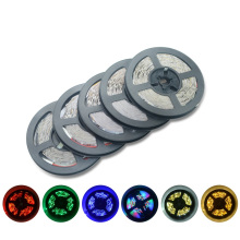 5M waterproof 4.8w/m 3528 60 leds RGB 12V flexible led strip light